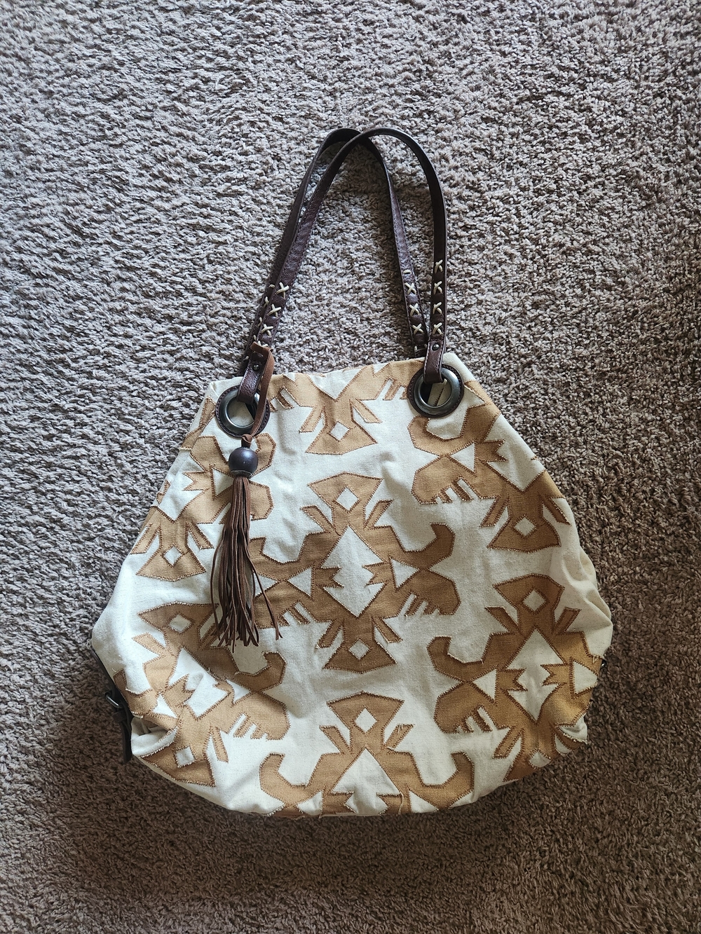 Lucky Brand XL Tote Cotton